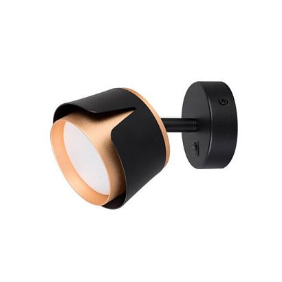 С 1 плафоном на стену Спот Arte Lamp AMAKS A8028AP-1BK, доставка по Казахстану 
