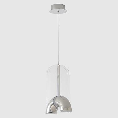 светильник подвесной crystal lux element sp12w led chrome crystal lux 4021/212, доставка по Казахстану 