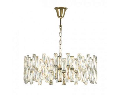 newport 10120 10123+5/c gold , люстра, gold clear crystal d63*h26 cm e14 8*40w, доставка по Казахстану 