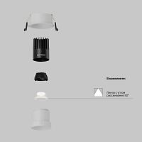 Дополнительная картинка Встраиваемый светильник Technical DL116-10W-4K-W