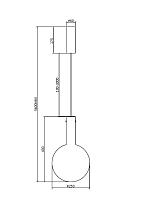 Дополнительная картинка Подвесной светильник Maytoni MOD182PL-L6W3K