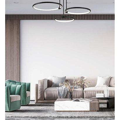 6506/66cl ledio lumion люстра потолочная с пультом ду ursula, доставка по Казахстану 