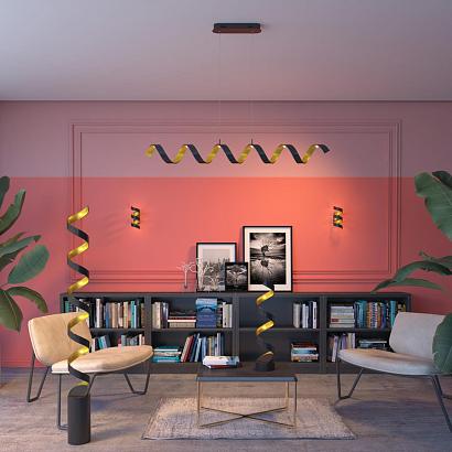 подвесной светодиодный светильник odeon light spira l-vision 3832/50l, доставка по Казахстану 