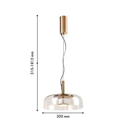 подвесной светильник brandy 4258-1p, доставка по Казахстану 