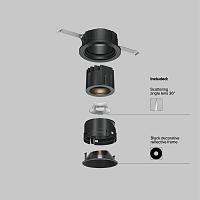 Дополнительная картинка Встраиваемый светильник Technical DL057-7W3K-B
