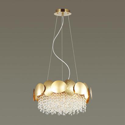 подвесная люстра odeon light ulla 4636/4, доставка по Казахстану 