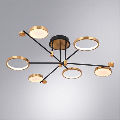 люстры потолочный светильник arte lamp holly a1364pl-6pb, доставка по Казахстану 