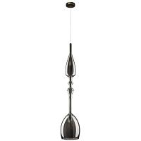 светильник подвесной crystal lux lux new sp1 c smoke crystal lux 2264/211, доставка по Казахстану 