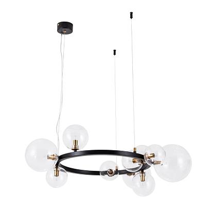 Подвесные Светильник подвесной Arte Lamp Vincent A7790SP-10BK, доставка по Казахстану 