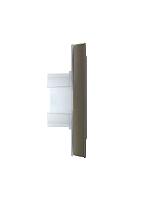 BRITE Рамка 2-мест. IP44 РУ-2-БрШ-44 шамп. IEK 
