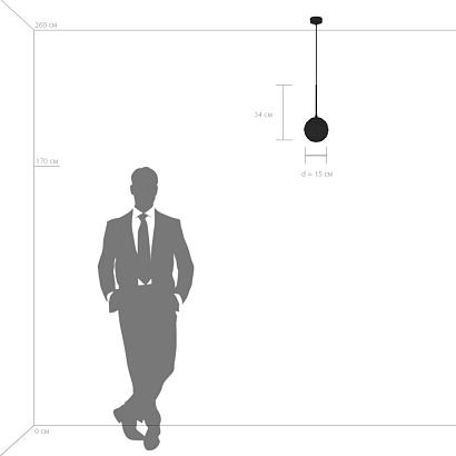 подвесной светильник lightstar bari 815210, доставка по Казахстану 