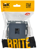 BRITE Роз. комп. RJ45 кат.6 РК11-БрМ мар. IEK 