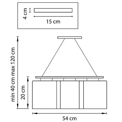 подвесная люстра lightstar nubi legno 802135, доставка по Казахстану 