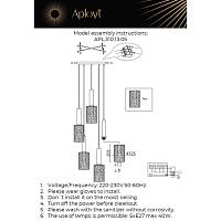 Дополнительная картинка APL.310.13.05 Светильник подвесной Aployt Henrite