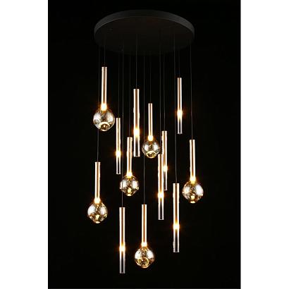 люстры apl.059.03.56 светильник подвесной светодиодный aployt silveyn, доставка по Казахстану 