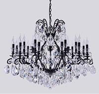 Дополнительная картинка Люстра Crystal Lux MAGNIFICO SP19 BLACK/TRANSPARENT Crystal Lux 2310/319
