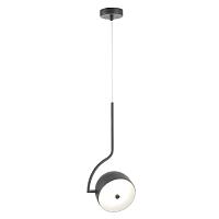 светильник подвесной crystal lux correcto sp9w led black crystal lux 2480/209, доставка по Казахстану 