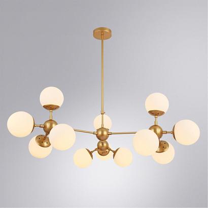 купить Подвесная люстра Arte Lamp BOLLA A1664SP-12GO в Алматы, svet.kz, доставка по Казахстану 