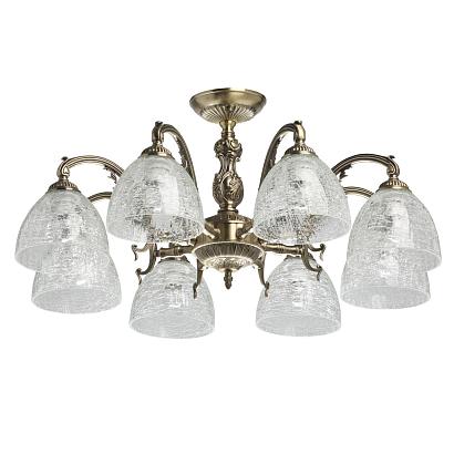 Потолочные 481015308  MW-Light Аманда 8*40W E27 220 V люстра, доставка по Казахстану 