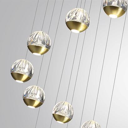 люстры 5101/60l odeon light  люстра sono, доставка по Казахстану 
