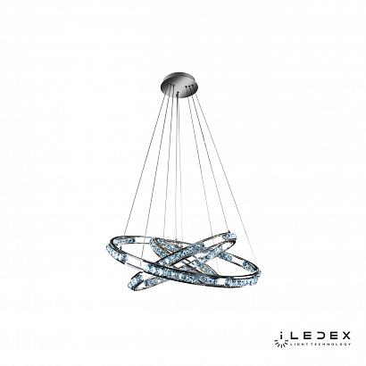 потолочный светильник iledex crystal 16364/800+600+400 cr, доставка по Казахстану 