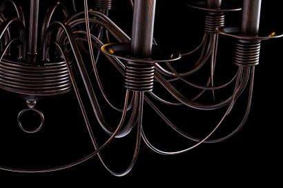 люстры подвесная люстра freya velia fr2046-pl-08-br, доставка по Казахстану 