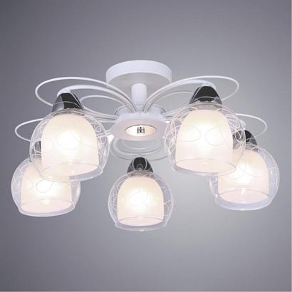 Потолочные Потолочная люстра Arte Lamp A7585PL-5WH, доставка по Казахстану 