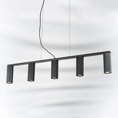 718057 (md2166-5b) люстра roma 5х28w gu10 (led) matt black (в комплекте), доставка по Казахстану 