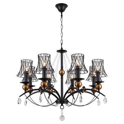 люстры подвесная люстра lussole lgo arivaca lsp-8104, доставка по Казахстану 