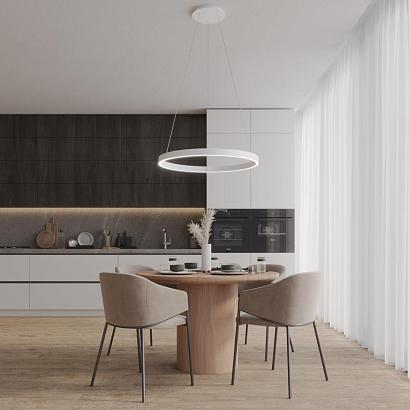 359449 novotech светильник подвесной светодиодный диммируемый со сменой цв. температуры (пульт ду арт.358637 или приложение tuya smart life), доставка по Казахстану 