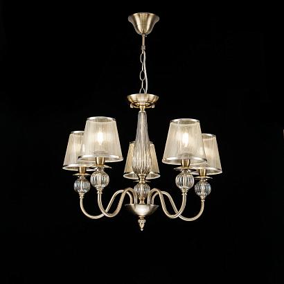 люстры подвесная люстра freya inessa fr2685pl-05bz, доставка по Казахстану 