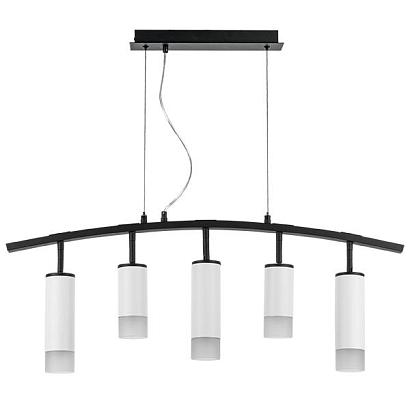люстры lr7353628631 люстра rullo 5х50w gu10 черный - белый  571735 - 214436-2 - 214486-3 - 202431-5, доставка по Казахстану 