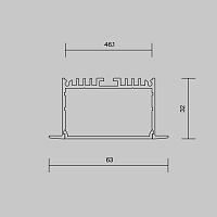 Профиль Led Strip 632004 купить в Алматы svet.kz