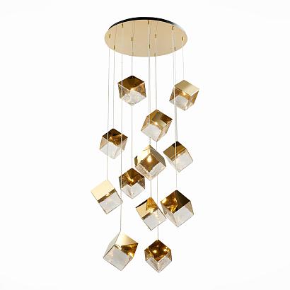 подвесная люстра st luce riello sl1182.203.12, доставка по Казахстану 