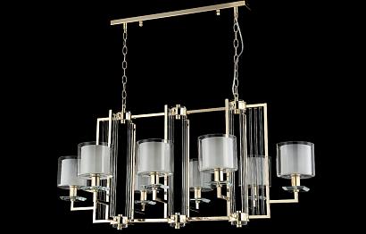 подвесной светильник crystal lux nicolas 3401/308l, доставка по Казахстану 