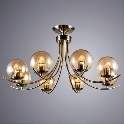 Потолочные Потолочная люстра Arte Lamp Scarlett A2715PL-8AB, доставка по Казахстану 