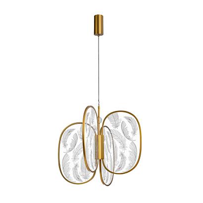 6664/53l l-vision odl_ex24  015  подвесной светильник ip20 led 54w 3000лм 3000k piuma, доставка по Казахстану 