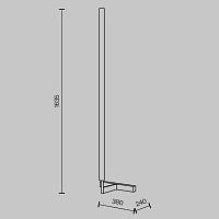 Напольный светильник (торшер) Maytoni MOD214FL-L20W3K купить в Алматы svet.kz
