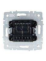 Выключатель 3‑клавишный IEK Brite 10А ВС10‑3‑0‑БрКр бежевый