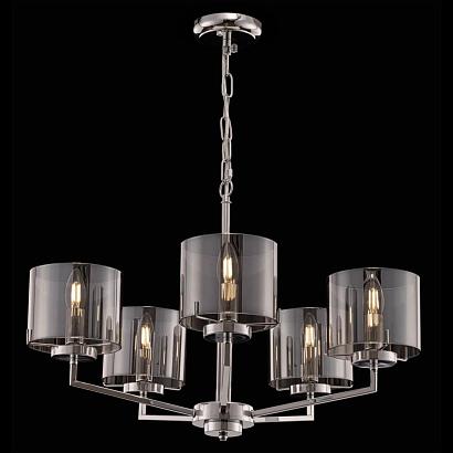 люстры подвесная люстра freya karen fr5096pl-05ch, доставка по Казахстану 