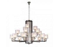 newport 4400 4412+6+3/c black glossy , люстра, black glossy clear crystal clear glass d130*h86 cm e14 21*60w + led 2*5w, доставка по Казахстану 
