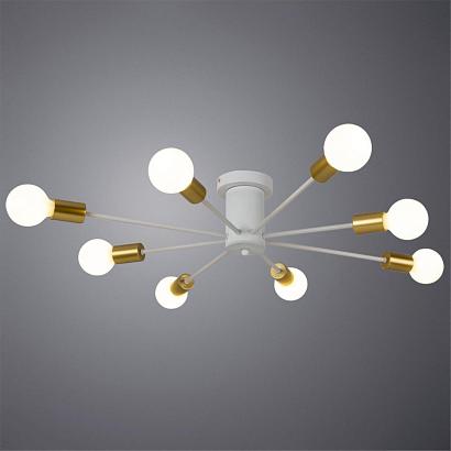 люстры потолочный светильник arte lamp alastor a6702pl-8wh, доставка по Казахстану 