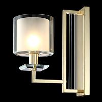 Бра Crystal Lux NICOLAS AP1 GOLD/WHITE Crystal Lux 3401/401