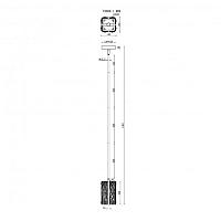 светильник подвесной ilamp panorama p4688-1 mbk, доставка по Казахстану 