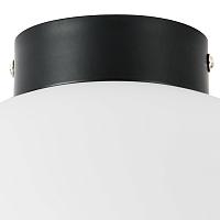 люстры 812037 (mx8131-1b-l ) люстра globo 1х40w e14 matt black/white (в комплекте), доставка по Казахстану 