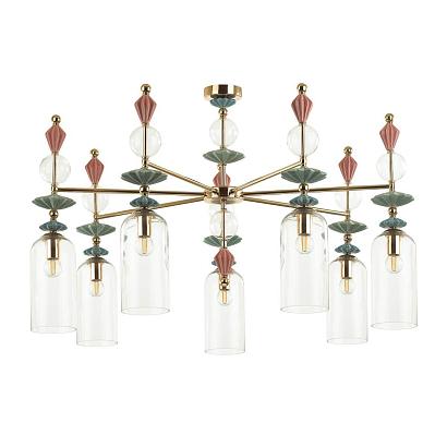 купить Подвесная люстра Odeon Light Classic Bizet 4855/7C в Алматы, svet.kz, доставка по Казахстану 