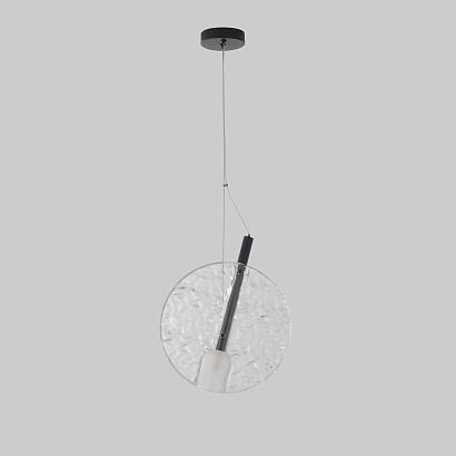 Подвесные Светильник подвесной Crystal Lux FROZEN SP1 BLACK Crystal Lux 3991/201, доставка по Казахстану 