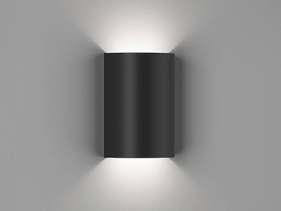 Настенный светильник TUBE, черн., 6Вт, 3000K, IP54, GW-6805-6-BL-WW
