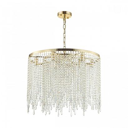 5028/9 modern odl23 429 золотой/прозрачный металл/хрусталь люстра e14 9*40w chokka, доставка по Казахстану 