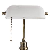 Дополнительная картинка Настольная лампа Arte Lamp Banker A2493LT-1AB